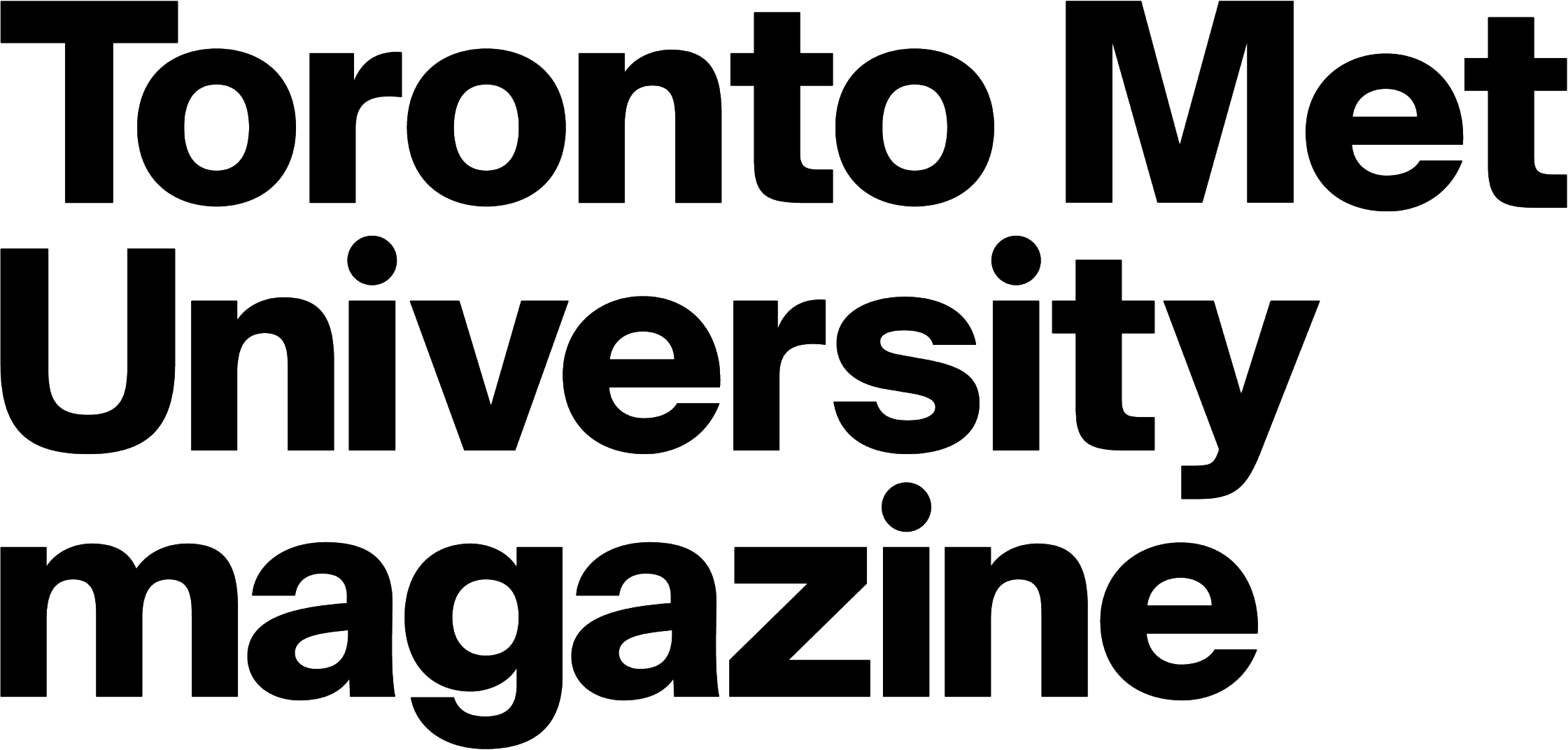 Toronto Met University Logo