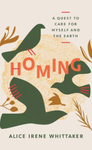 A book cover that says "Homing."