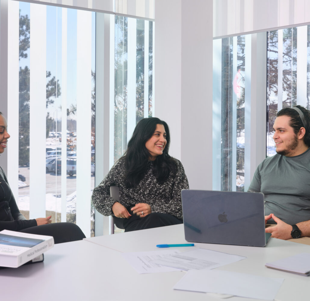 Samah Osman, Dr. Mehry Kinafar and Adrian Sejdijaj
