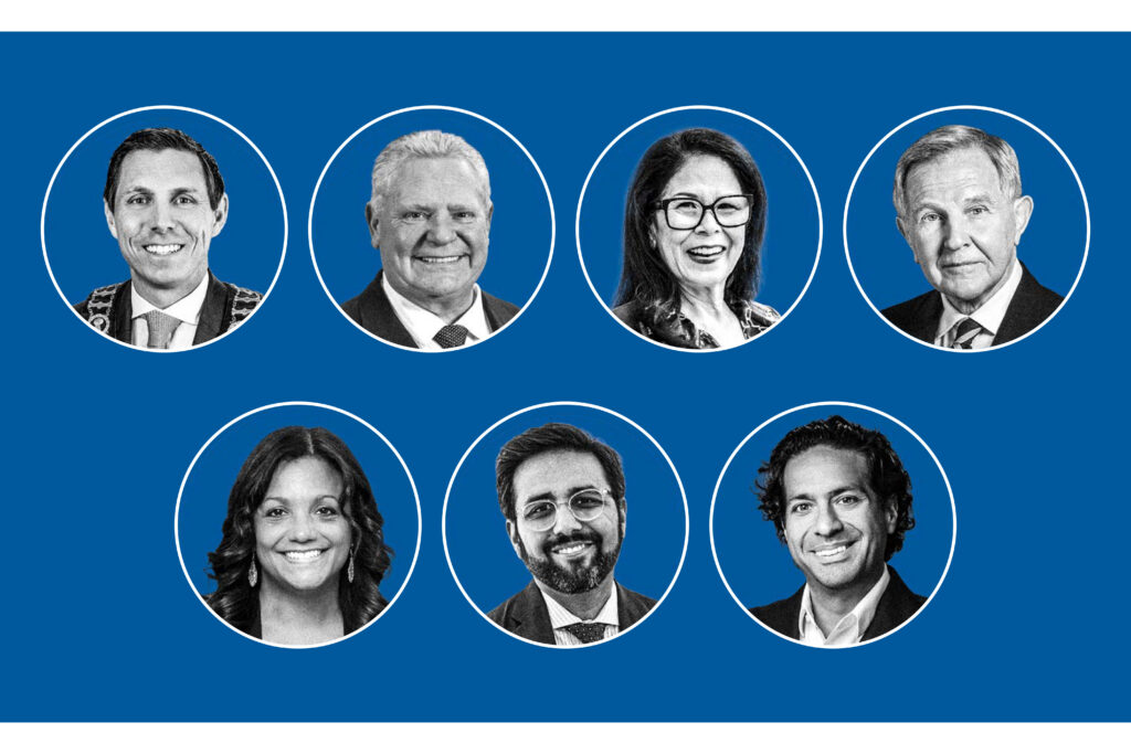 A composite of colleague s from across Ontario.