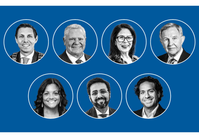A composite of colleague s from across Ontario.