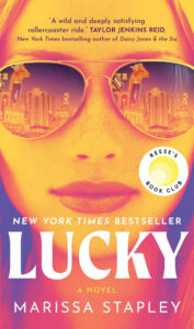 Marissa Stapley's book cover, Lucky.